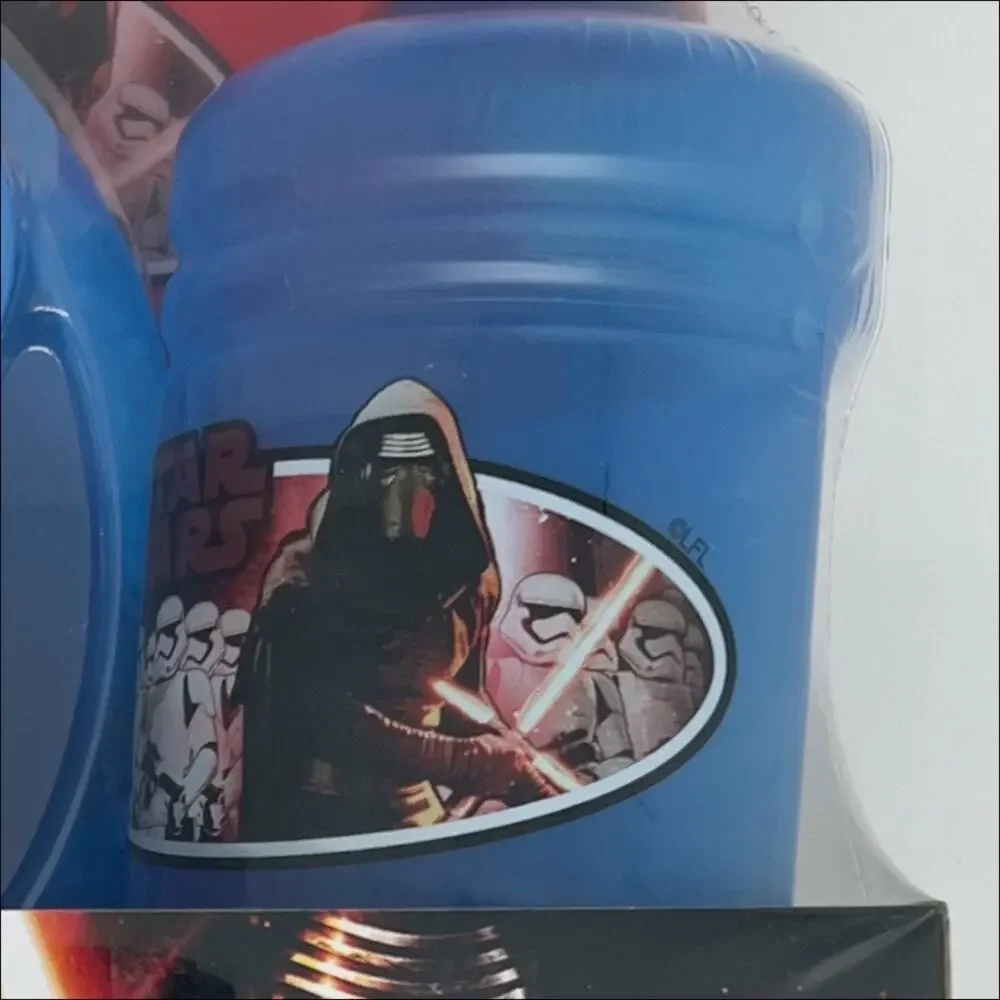 NEW Star Wars Kids Mealtime Dining Set Red and Blue Six 6 Pieces